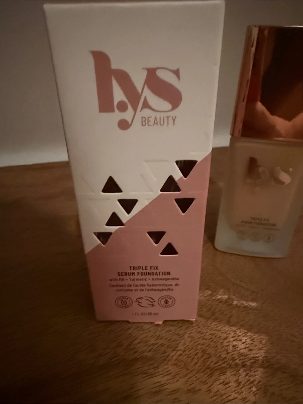 LYS Beauty Triple Fix Serum Foundation — TG1 Shade
